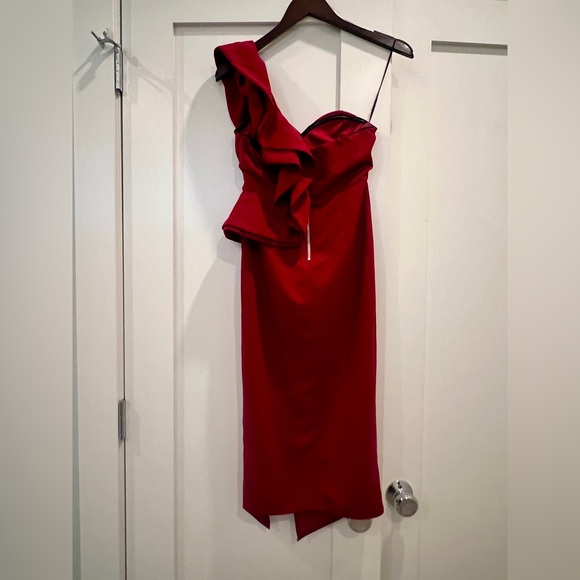Red cocktail dress - Picture 2 of 2